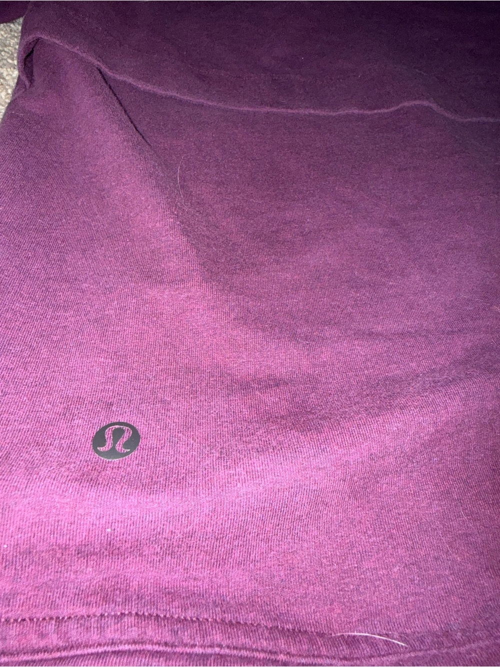 Women’s Zip-Up Hoodie Jacket - Deep Plum - Picture 5 of 5